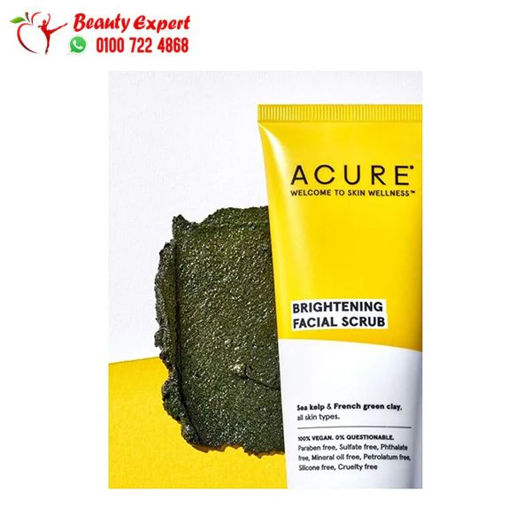 اكيور مقشر مفتح للوجه 118مل - brightening facial scrub acure 118ml - Image 5