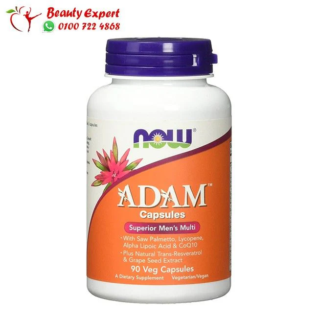 كبسولات ناو فودز آدم 90 كبسولة - Now Adam superior men’s multi