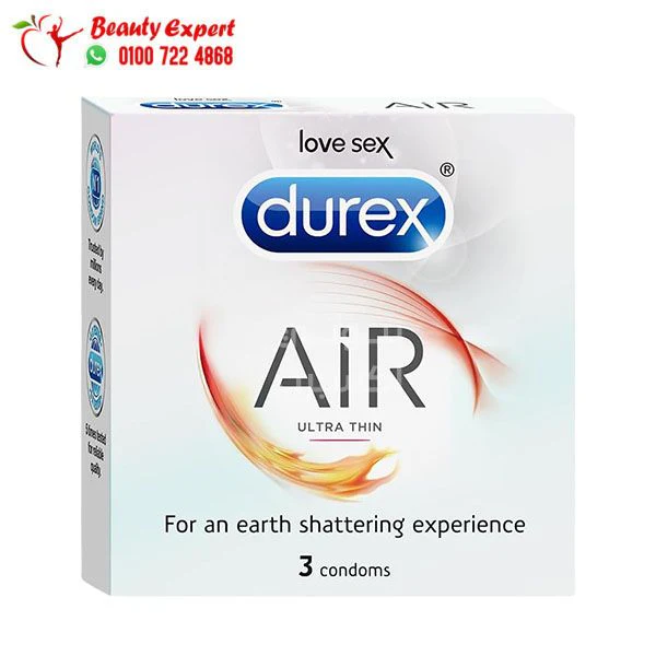 ديوركس كاندوم رفيع Durex Air Ultra Thin 3 Condoms