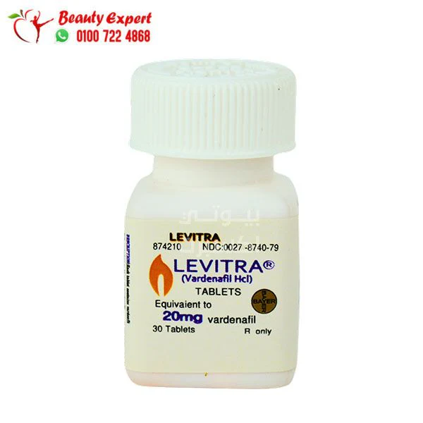 اقراص ليفيترا 20 مجم 30 قرص لتقوية الانتصاب للرجال LEVITRA