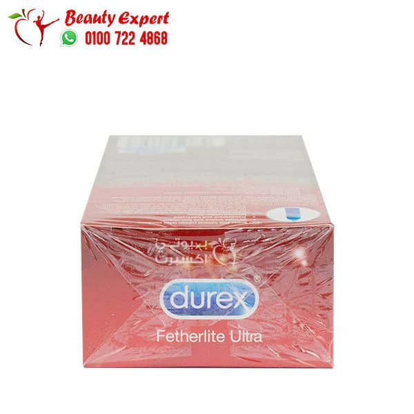 واقي ذكري durex رقيق لإحساس أروع بلا حدود durex fetherlite ultra عدد 10 واقيات ذكرية - Image 5